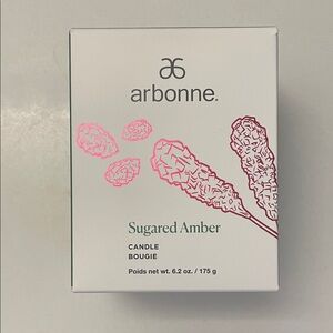 Arbonne Sugared Amber Candle
